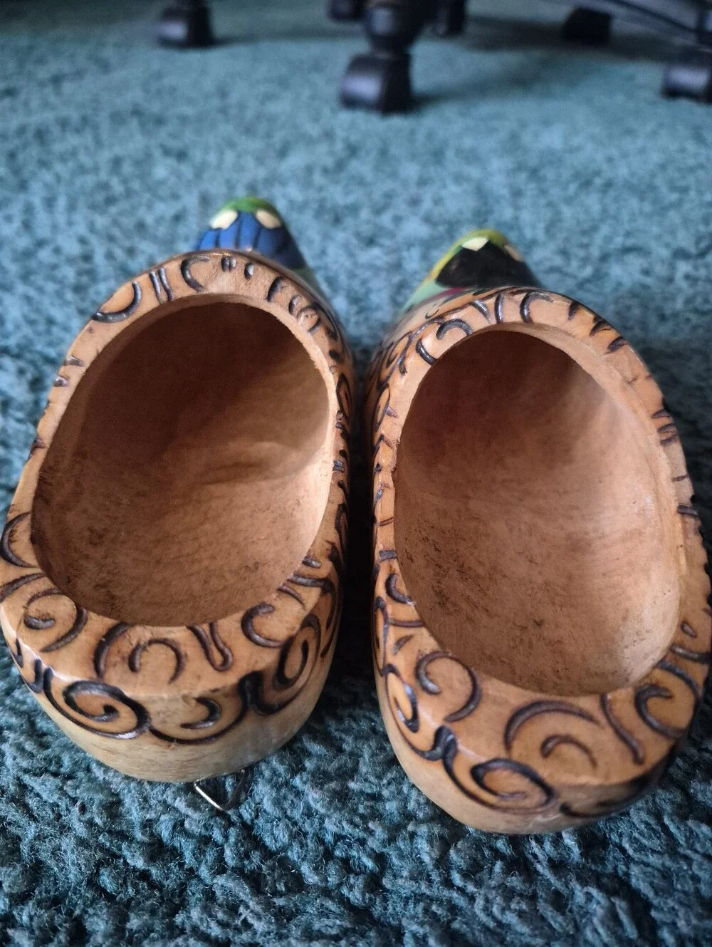 Vintage Holland Handmade Dutch Shoes Hanging Decorations